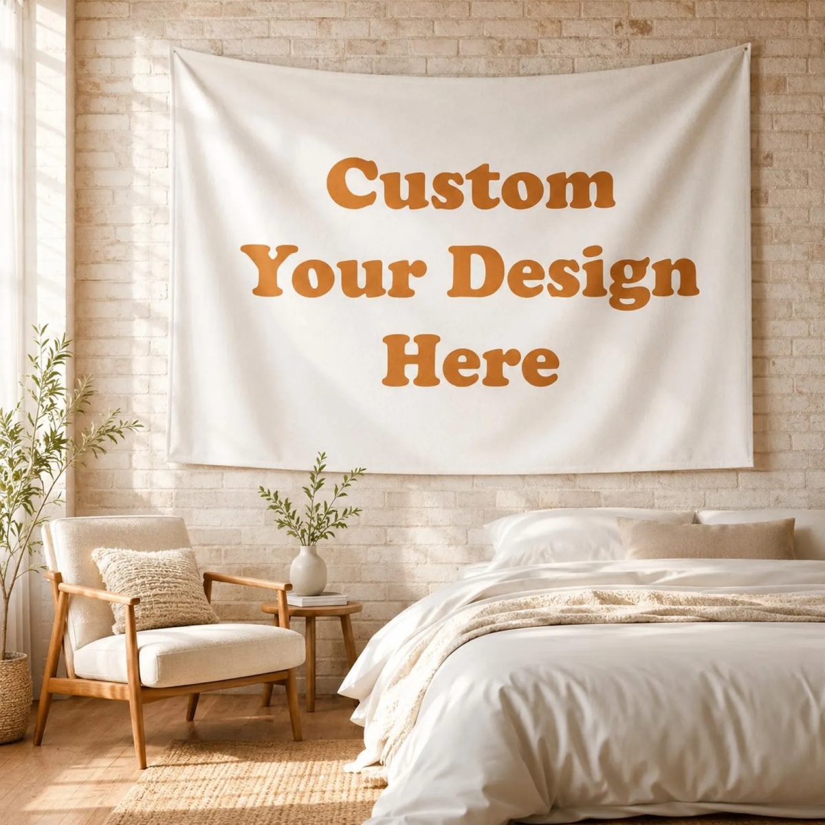Home Textiles & Furnishings - A personalized custom tapestry—unique home decor