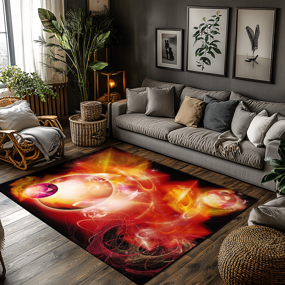 Tuniu Vibrant Red Galaxy Space – обзор и цена Galaxy Home Textiles