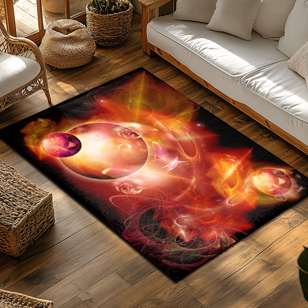 Tuniu Vibrant Red Galaxy Space – обзор и цена Galaxy Home Textiles