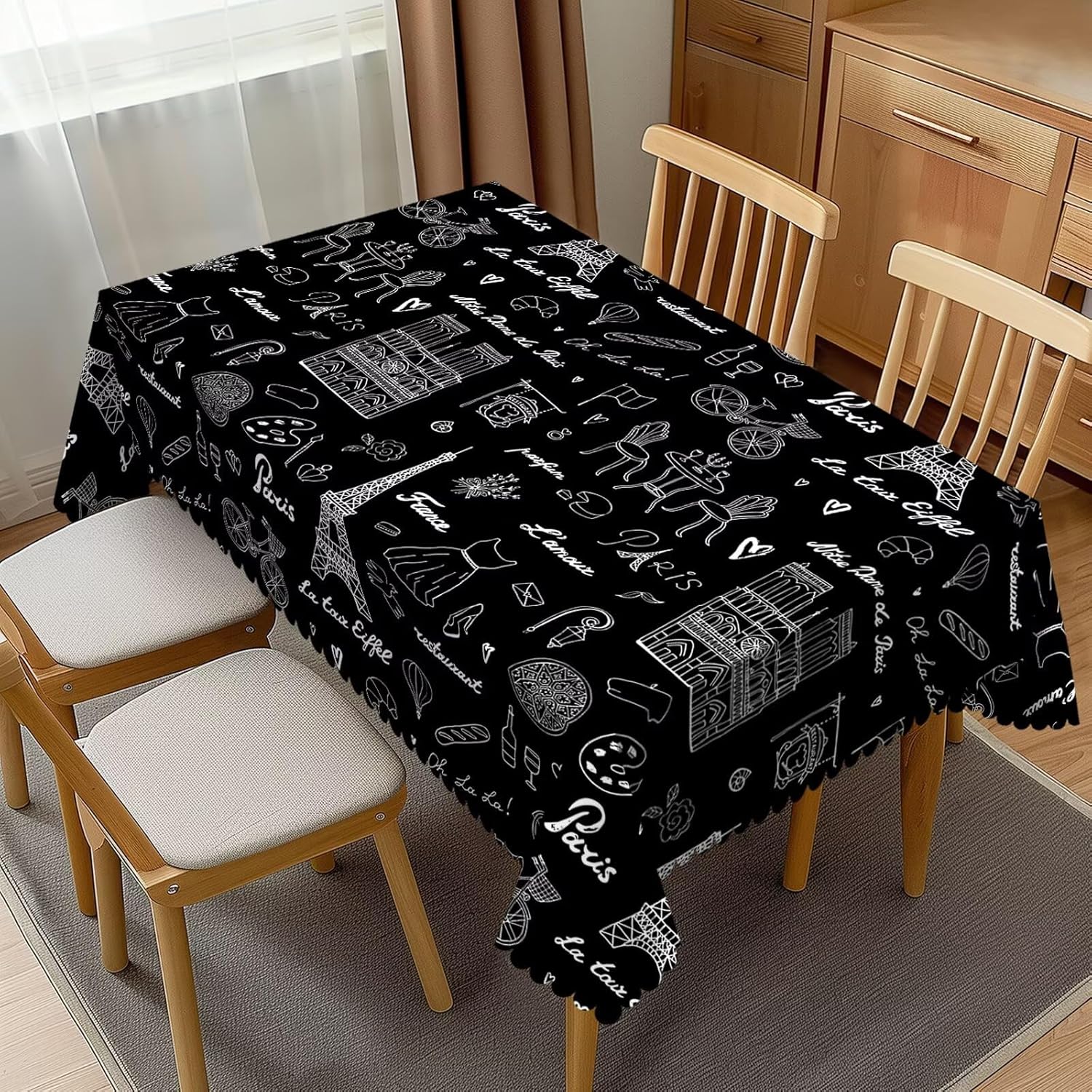 Eiffel Tower Tablecloth France – обзор и цена Home Textiles Paris