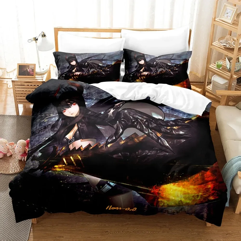 Black Rock Shooter Duvet Cover – обзор и цена Home Textiles Classic Fashion