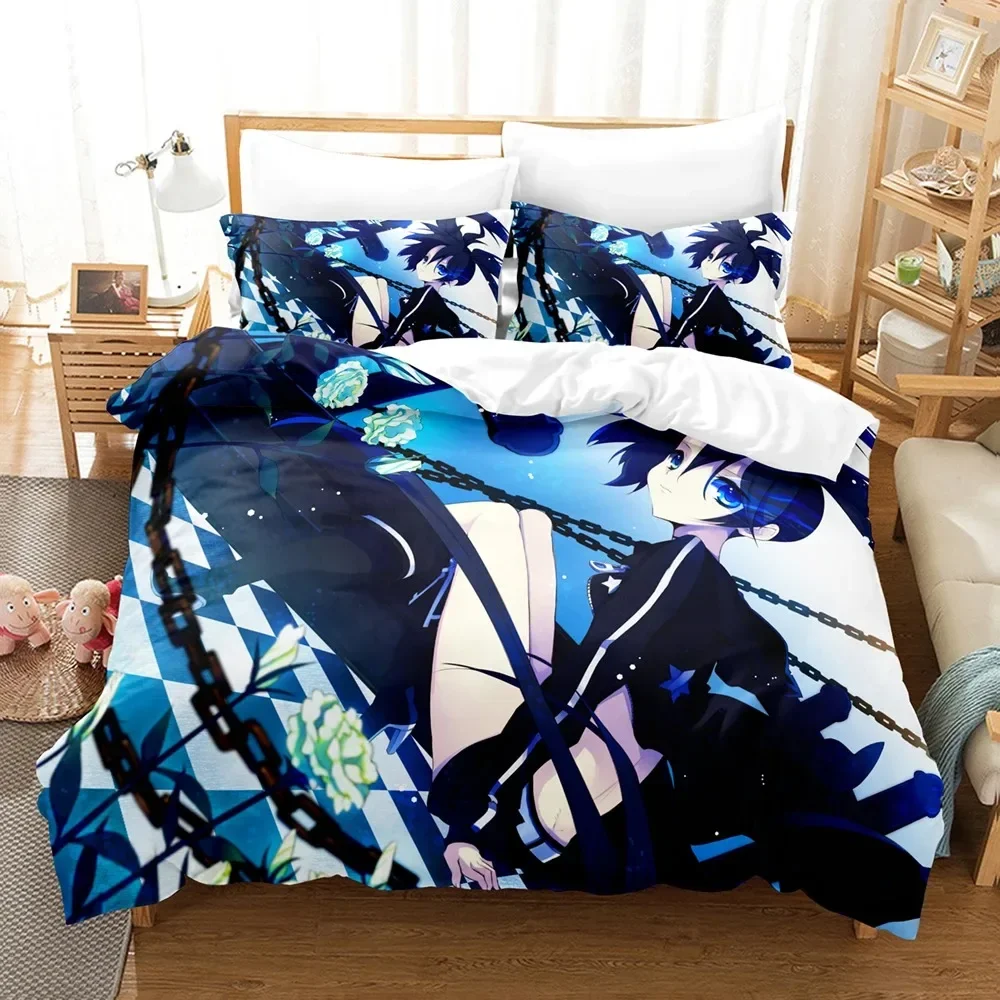 Black Rock Shooter Duvet Cover – обзор и цена Home Textiles Classic Fashion