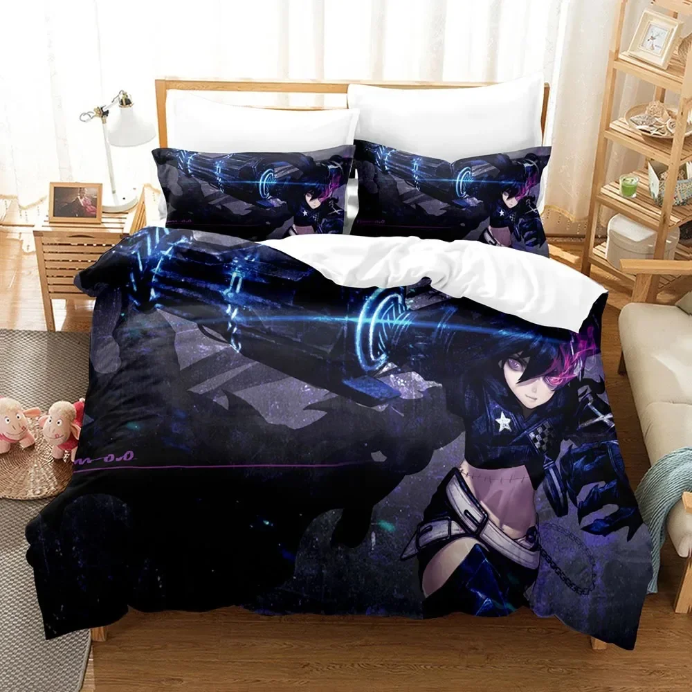 Black Rock Shooter Duvet Cover – обзор и цена Home Textiles Classic Fashion