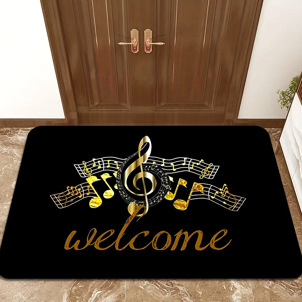 Luxury Music Note Mat for Musi – обзор и цена Home Textiles Notes