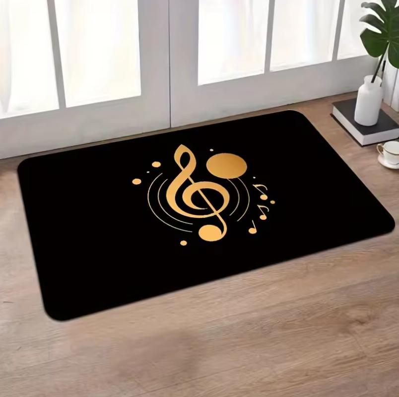 Luxury Music Note Mat for Musi – обзор и цена Home Textiles Notes