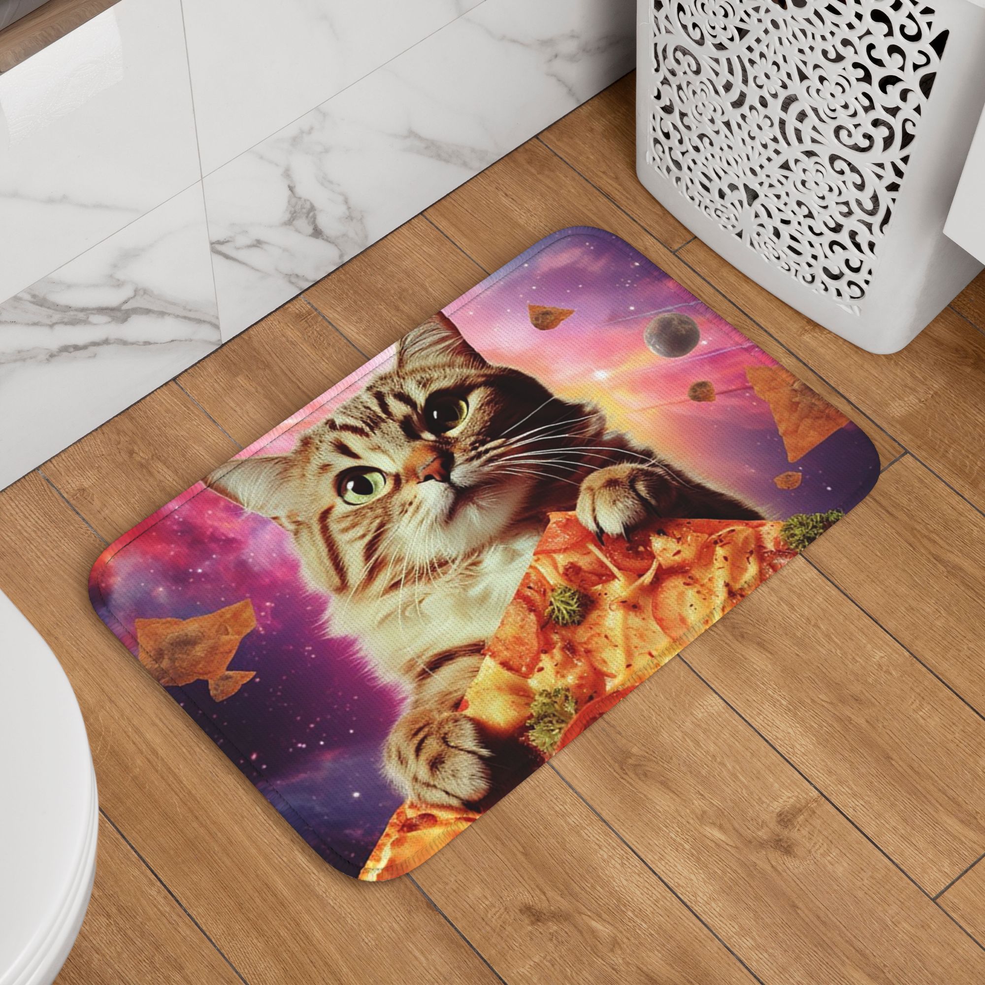 Meme Cat Galaxy Space Pizza Ju – обзор и цена Galaxy Home Textiles