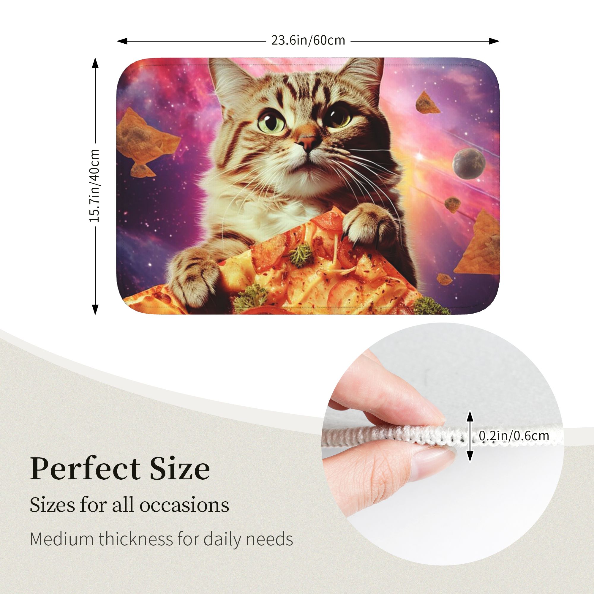 Meme Cat Galaxy Space Pizza Ju – обзор и цена Galaxy Home Textiles