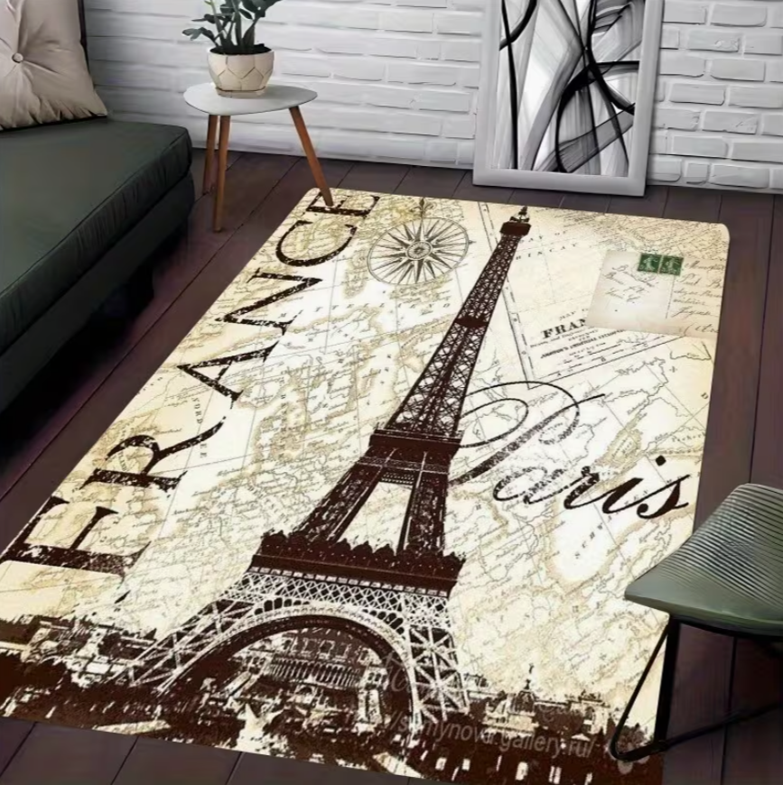 Vintage Paris Eiffel Tower Art – обзор и цена Home Textiles Paris