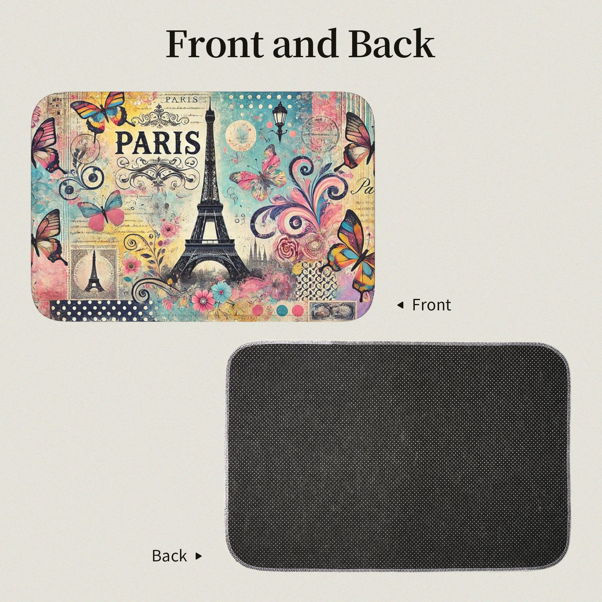 Paris Eiffel Tower art Doormat – обзор и цена Home Textiles Paris