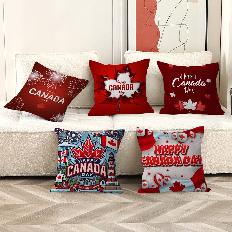C-CANADA DAY Pillow Covers Car – обзор и цена Home Textiles Canada