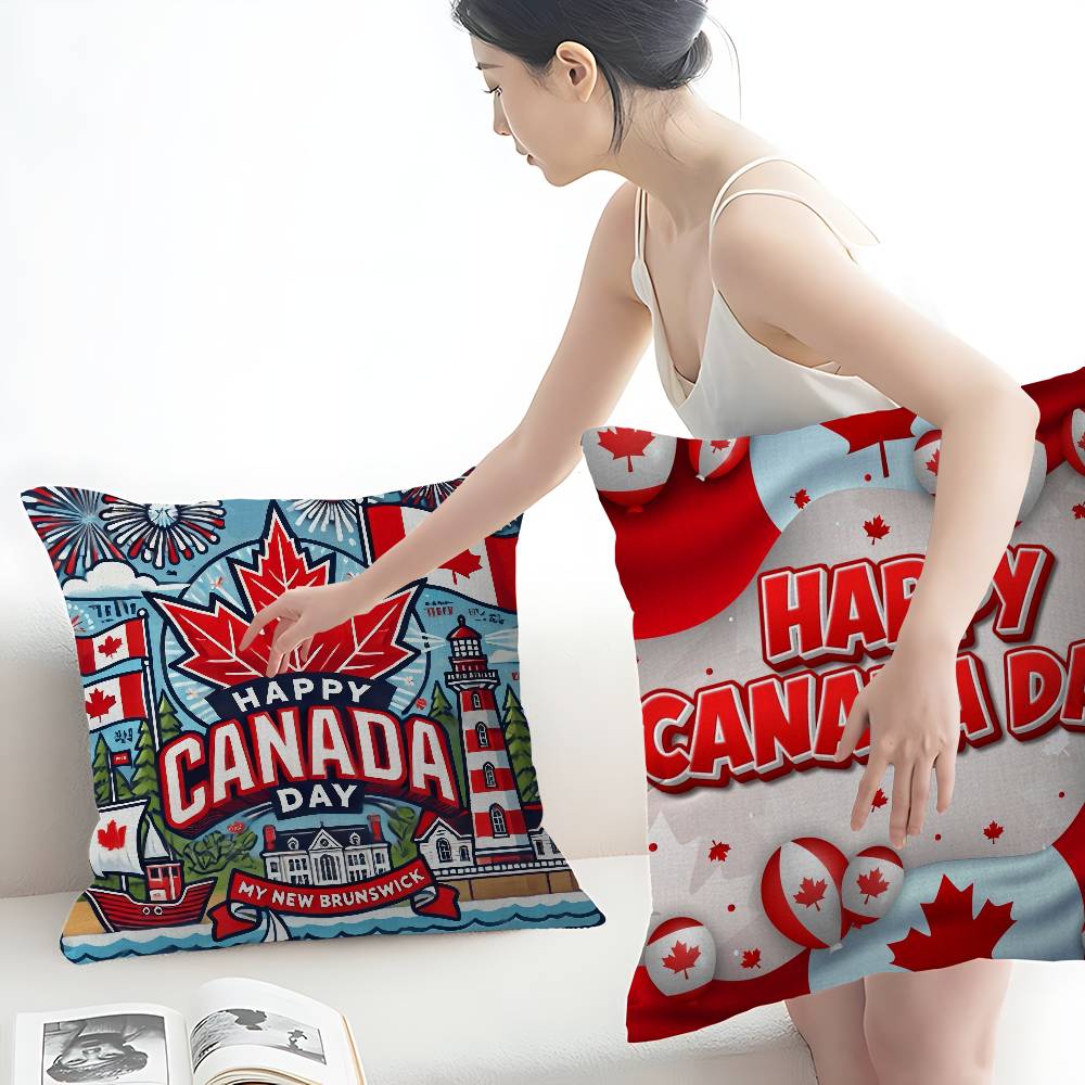 C-CANADA DAY Pillow Covers Car – обзор и цена Home Textiles Canada