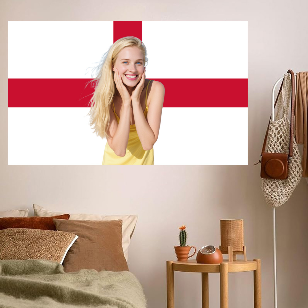 1pc 2D FLAT Personalize Englan – обзор и цена Home Textiles & Furnishings