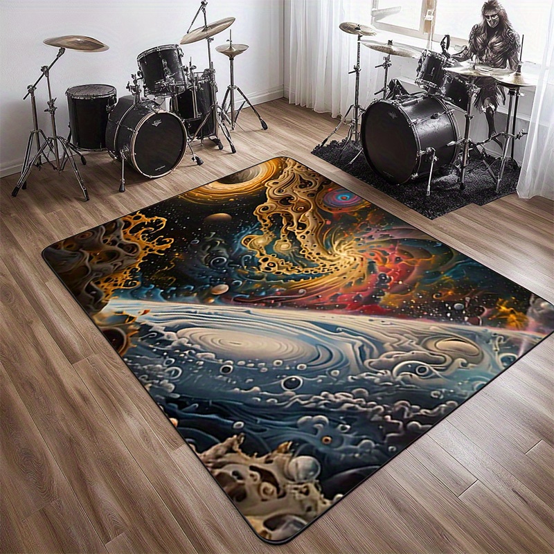 Cosmic Space Pattern Non-Slip  – обзор и цена Galaxy Home Textiles