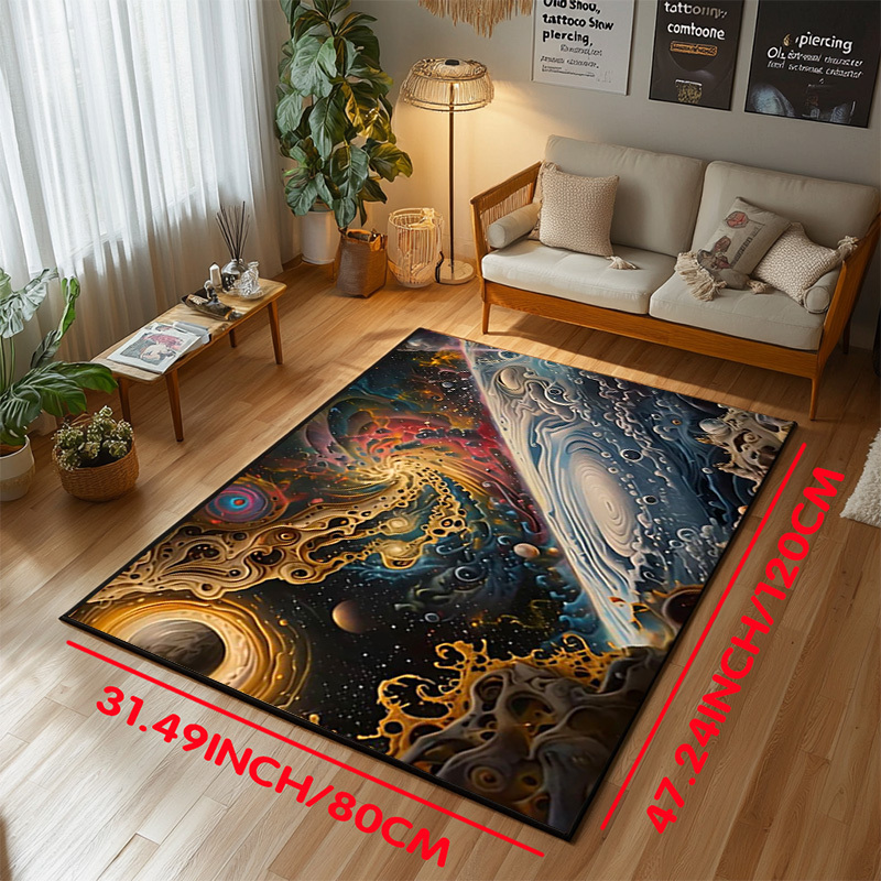Cosmic Space Pattern Non-Slip  – обзор и цена Galaxy Home Textiles