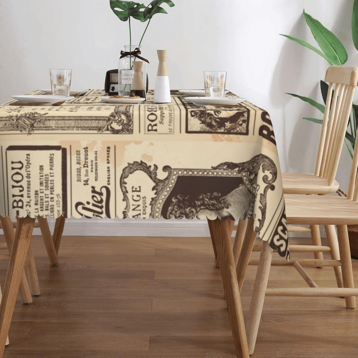 Vintage Paris France Newspaper – обзор и цена Home Textiles Paris