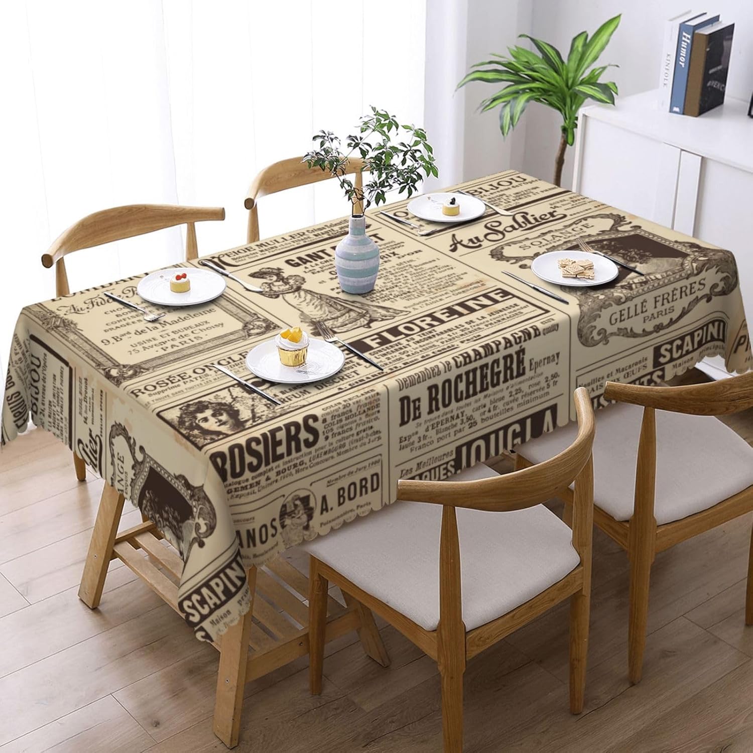 Vintage Paris France Newspaper – обзор и цена Home Textiles Paris