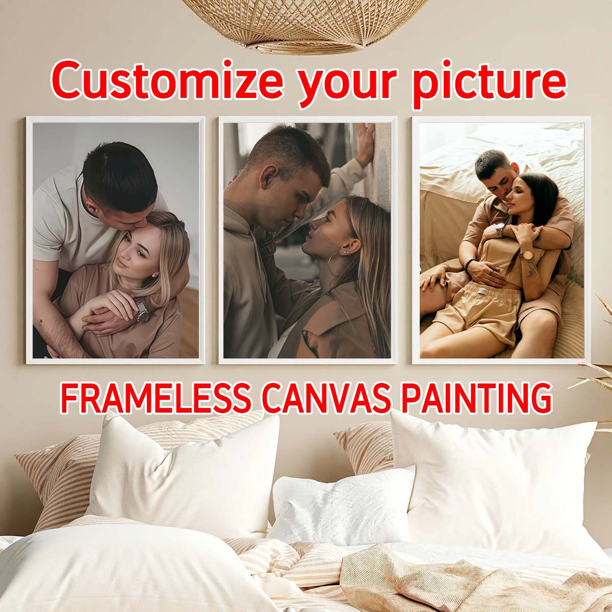 Triptych - 2D custom photo woo – обзор и цена Home Textiles & Furnishings