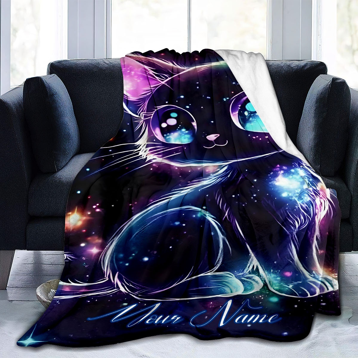 Customizable Name Galaxy Cat P – обзор и цена Galaxy Home Textiles