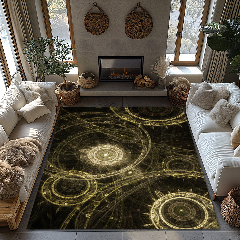 Tuniu Cosmic Galaxy Round Rug  – обзор и цена Galaxy Home Textiles