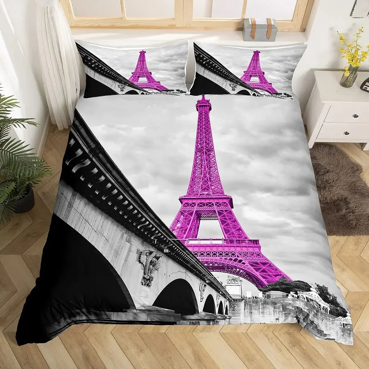 Eiffel Tower Paris Theme Comfo – обзор и цена Home Textiles Paris