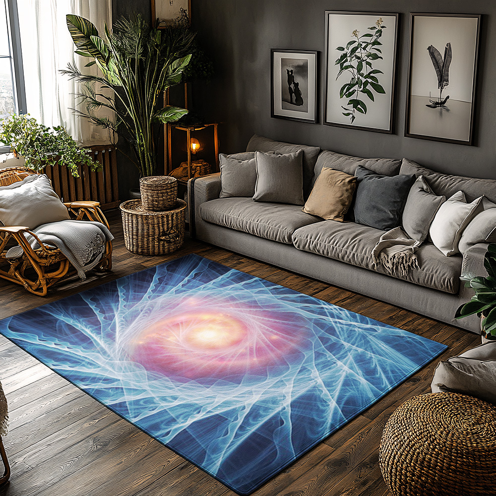 Vibrant Nebula Galaxy Abstract – обзор и цена Galaxy Home Textiles