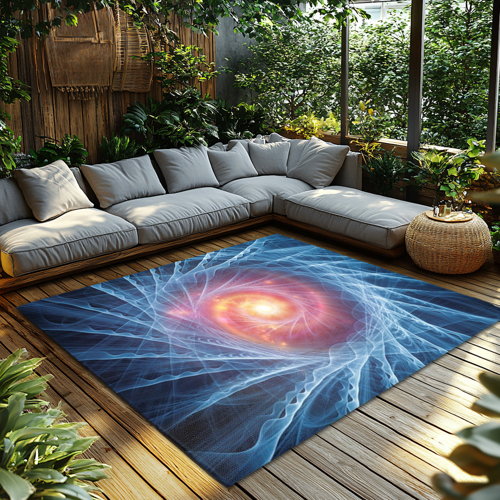 Vibrant Nebula Galaxy Abstract – обзор и цена Galaxy Home Textiles
