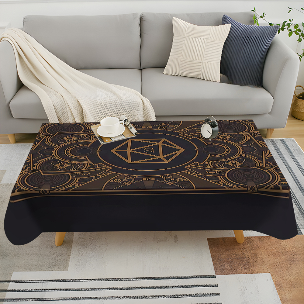 Steampunk Black Golden Gear Pa – обзор и цена Home Textiles & Furnishings
