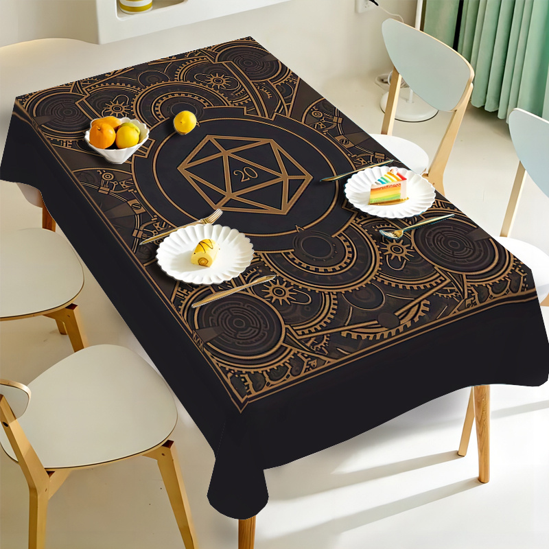 Steampunk Black Golden Gear Pa – обзор и цена Home Textiles & Furnishings