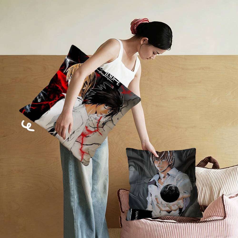 Hot Anime Death Note Pillow Co – обзор и цена Home Textiles Notes