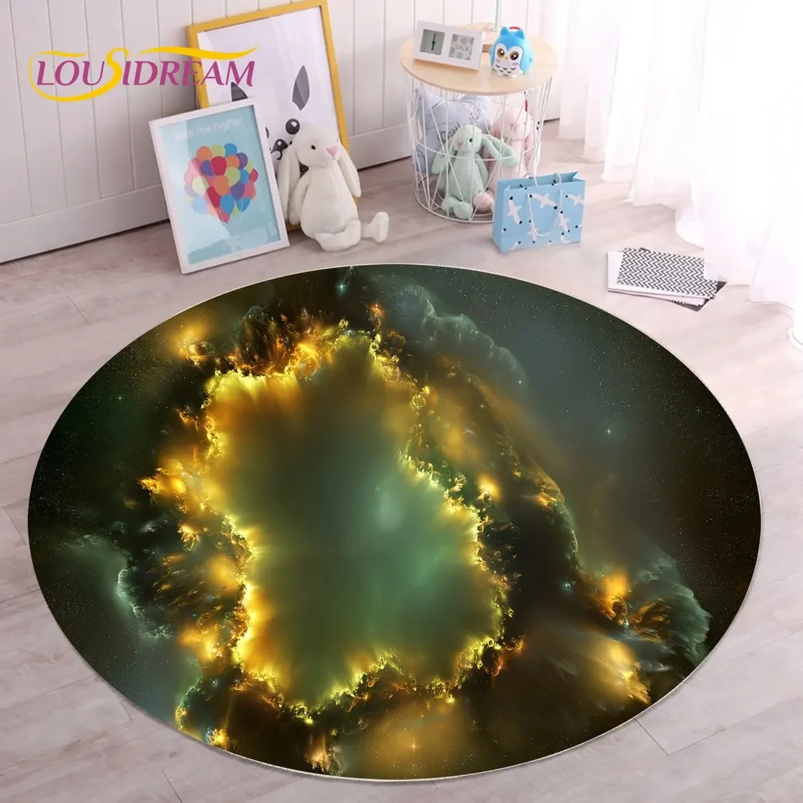 Crystal Velvet Galaxy Round Ru – обзор и цена Galaxy Home Textiles