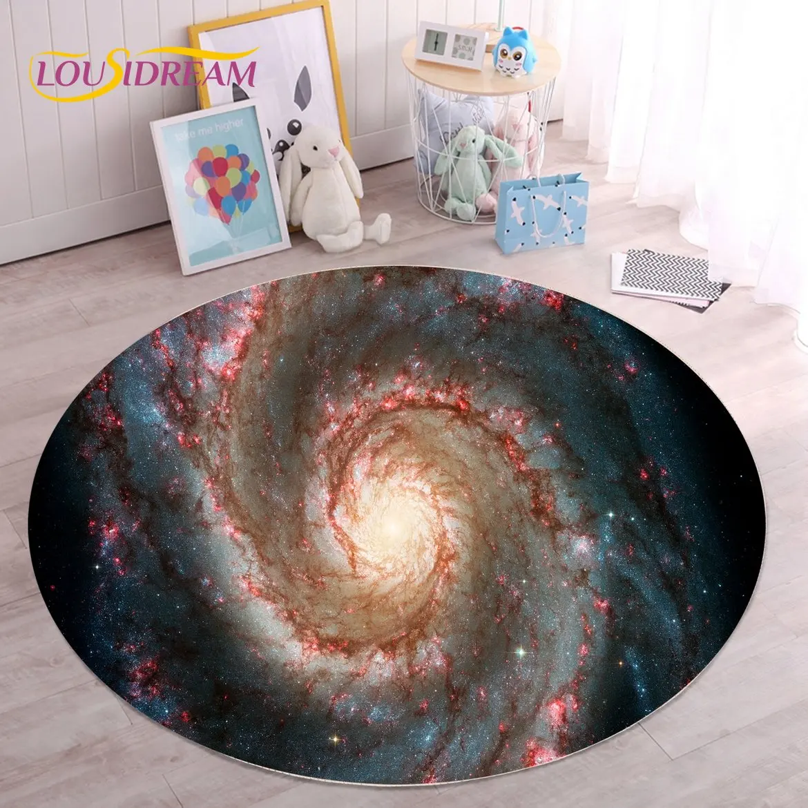 Crystal Velvet Galaxy Round Ru – обзор и цена Galaxy Home Textiles