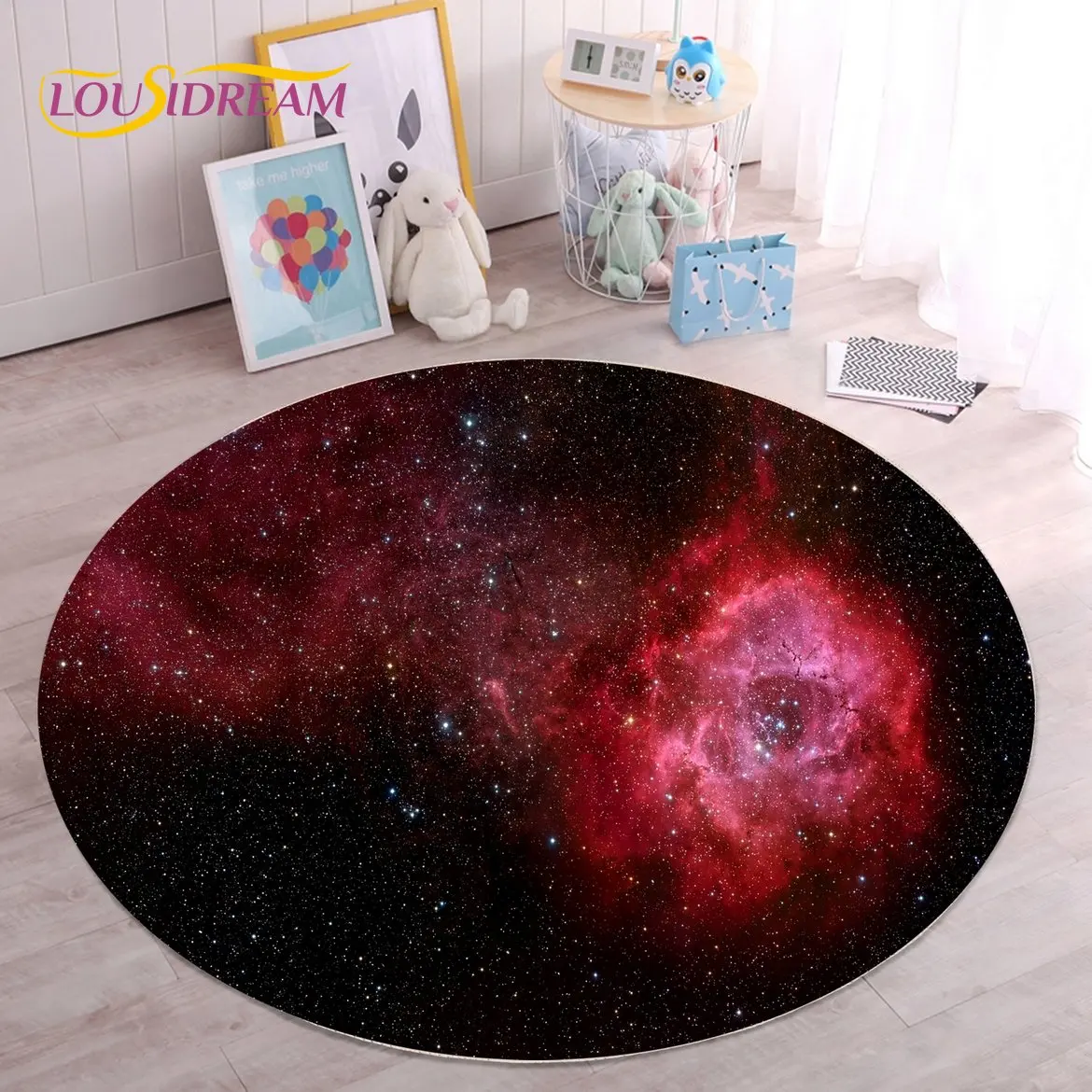 Crystal Velvet Galaxy Round Ru – обзор и цена Galaxy Home Textiles