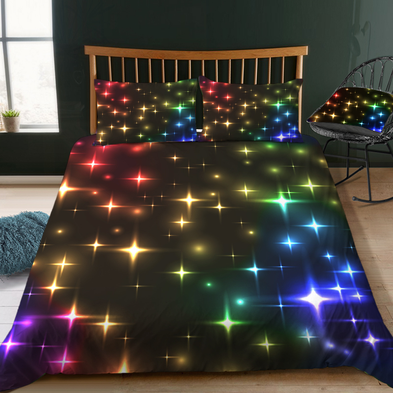 Stars Bedding Set Night Sky Ki – обзор и цена Galaxy Home Textiles