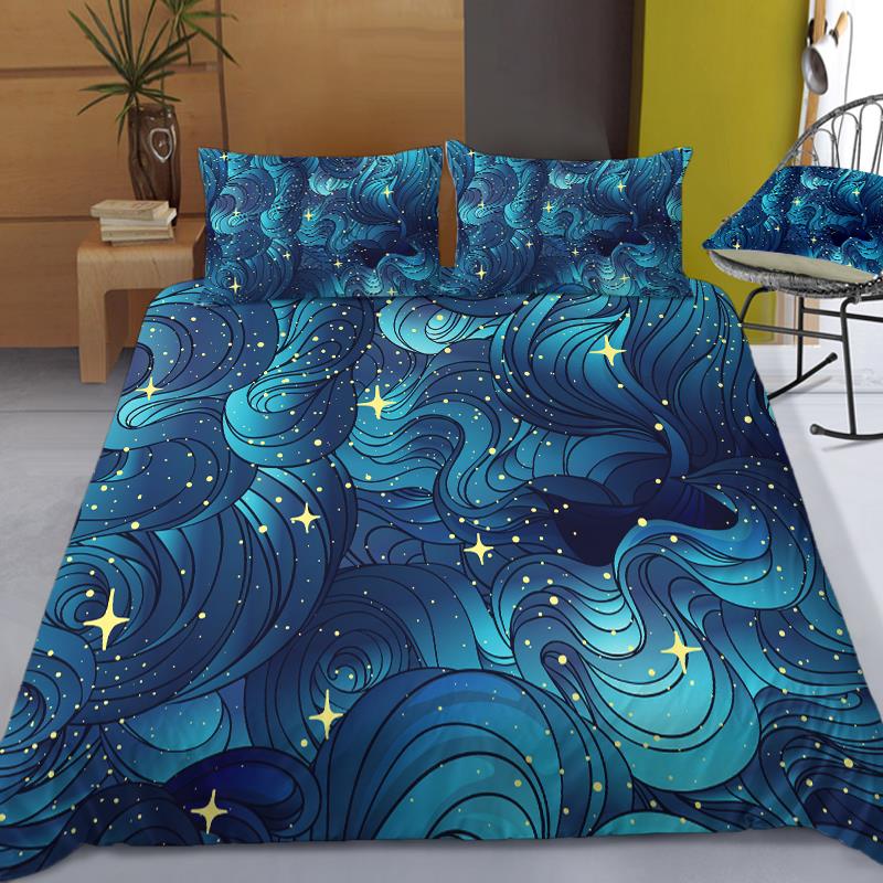 Stars Bedding Set Night Sky Ki – обзор и цена Galaxy Home Textiles