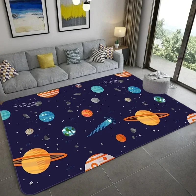 Cartoon Space Astronaut Carpet – обзор и цена Galaxy Home Textiles