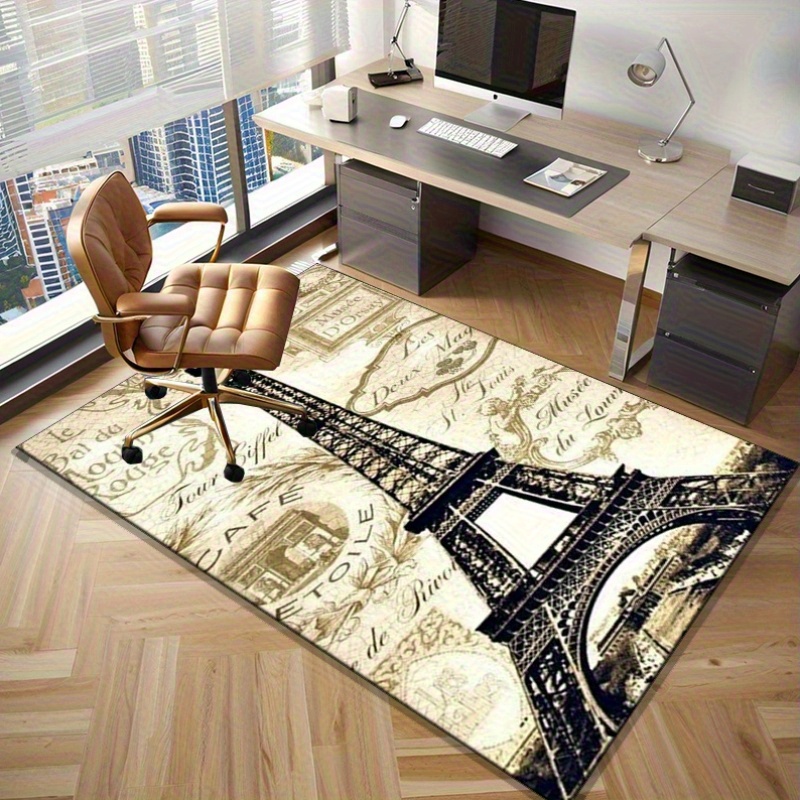 Eiffel Tower Paris Themed Rug  – обзор и цена Home Textiles Paris