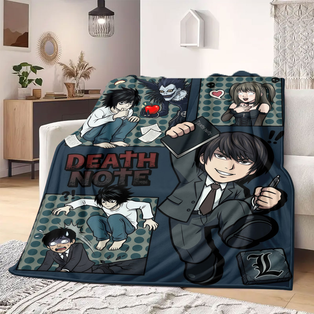 Death Note Grand Cartoon Flann – обзор и цена Home Textiles Notes