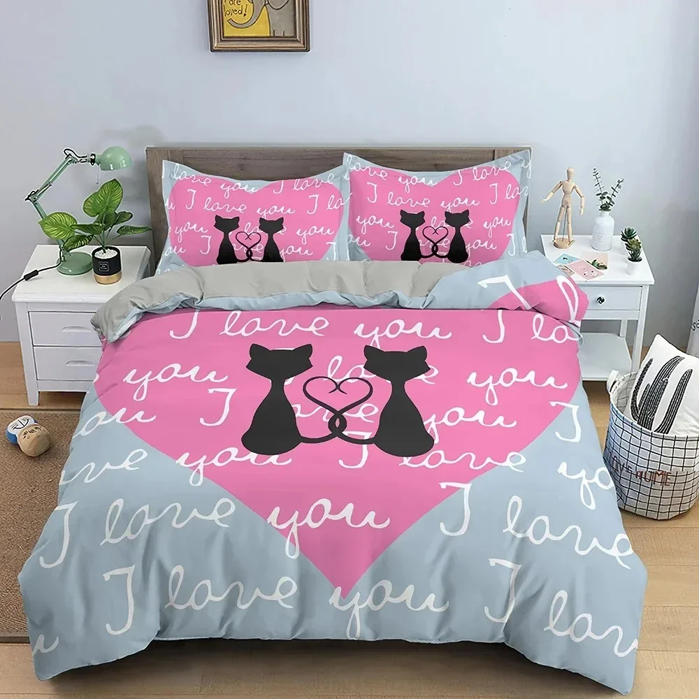 3D Love Heart Duvet Cover Pari – обзор и цена Home Textiles Paris
