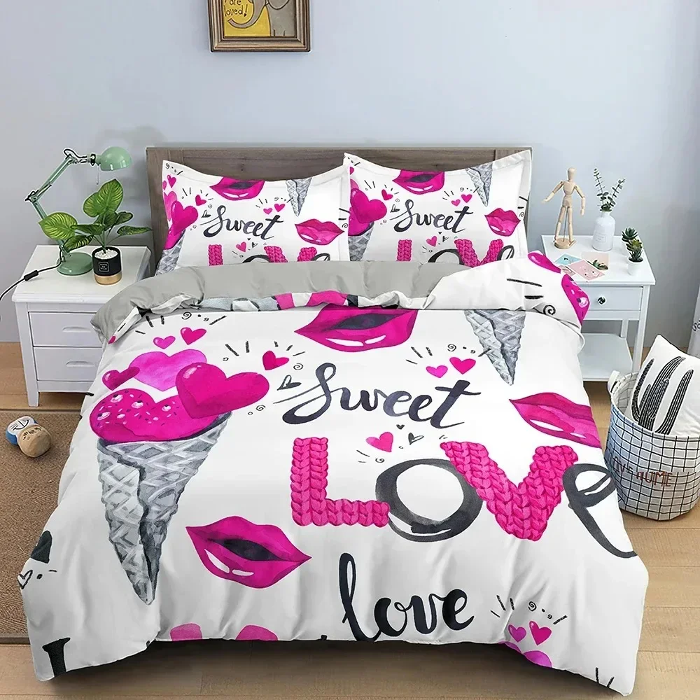 3D Love Heart Duvet Cover Pari – обзор и цена Home Textiles Paris