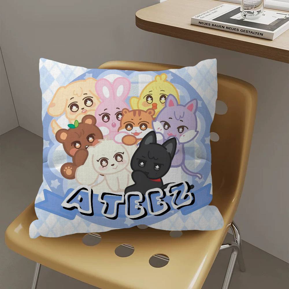 Kpop Group A-Ateez Pillowcase  – обзор и цена Home Textiles Group