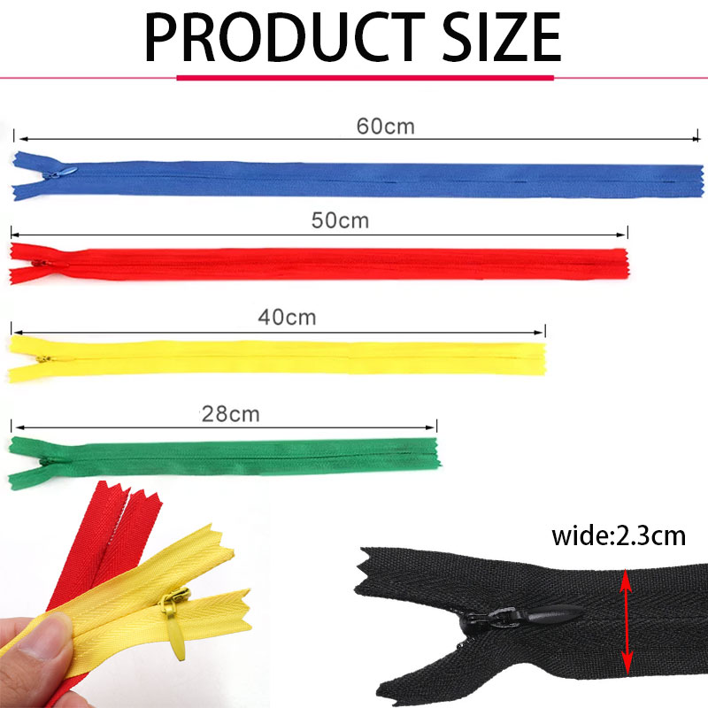 100pcs Invisible Zippers 28-60 – обзор и цена Home Textiles Sale