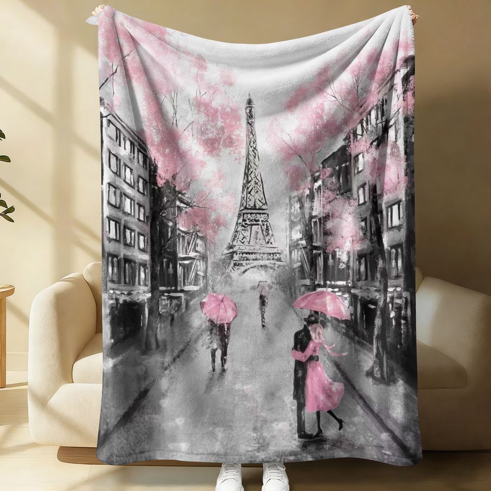 Paris Rainy Day Romantic Flann – обзор и цена Home Textiles Paris