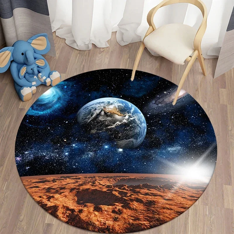 Crystal Velvet Galaxy Round Ru – обзор и цена Galaxy Home Textiles