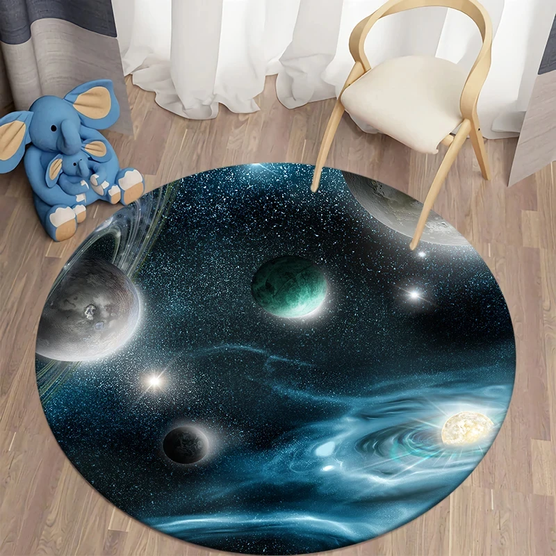 Crystal Velvet Galaxy Round Ru – обзор и цена Galaxy Home Textiles