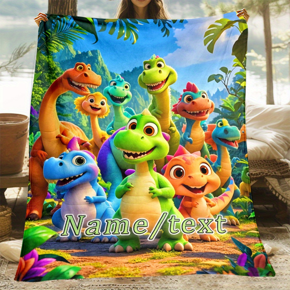Personalized Dinosaur Blanket  – обзор и цена Home Textiles Group
