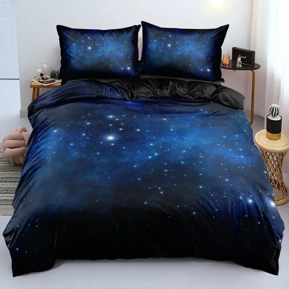 Luxury Galaxy Dark Blue Comfor – обзор и цена Galaxy Home Textiles